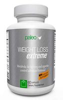 Weight Loss Extreme - Paleo Life - Fat Burner, Appetite and Cravings Control Formula, Fights Food Anxiety. 60 Capsules. (1)