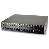PLANET (AC Power) 19″ 2U 16-Slot Managed Media Converter Chassis with Optional Redundant Power Supply/MC-1610MR /