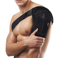 Shoulder Brace Support for Rotator Cuff Injury Prevention and Recovery,Unisex,Can be Worn on Left or Right Shoulder (Upgrade S (Chest31-43in))