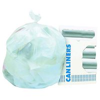 8300012 PT# Z4824LNR01 Liner Garbage Can 8-10gal Hd 8mic Rl 24x24" Ntrl 1000/Ca Made by Heritage Bag Company