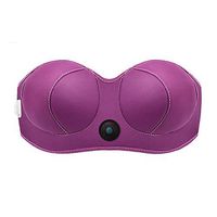 Beauty Breast Care Chest Massager/Bra Vibration Breast Enlarge Stimulator/Electric Breast Massager Postpartum Chest Stand-up Wireless Electric Breast Kneading hot Compress Instrument,A