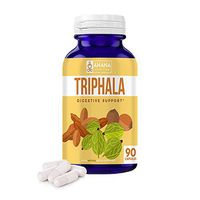 Ahana Nutrition Triphala Capsules for Digestive Support and Detoxification (500mg - 90 Capsules)