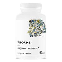 Thorne Research - Magnesium Citramate - Magnesium with Citrate-Malate to Promote Energy Production, Heart and Lung Function, and Metabolism of Sugar and Carbs - 90 Capsules
