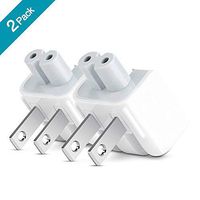 Mac AC Wall Adapter Plug Duckhead US Wall Charger AC Cord US Standard Duck Head for MacBook Mac iBook/iPhone/iPod AC Power Adapter Brick (2 PCs)