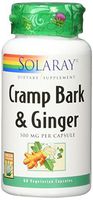 Solaray Cramp & Ginger Bark 500 mg VCapsules, 60 Count