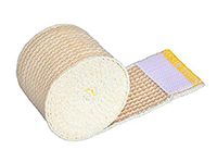 GT USA Organic Elastic Bandage Wrap (2" Wide, 1 Pack) | Hook & Loop Fasteners at Both Ends | Latex Free | Hypoallergenic Compression Roll for Sprains & Injuries