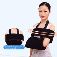 Arm Sling, Breathable Mesh Sling with Waist Strap, Rotator Cuff Full Soft Immobilizer - for Left, Right Arm, Men, Women, Subluxation, Dislocation, Sprain, Strain