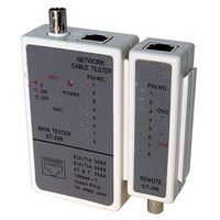 Nelly's Security Network RJ45 CAT5 CAT5e CAT6 and RG59 Siamese BNC CCTV Continuity Cable Tester Tool