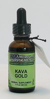 Kava Gold American Supplements 1 oz Liquid