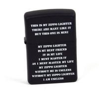 Zippo Creed Lighter - The US Marine Zippo