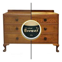 Jeeke Wood Seasoning Beewax Complete Solution Furniture Beewax All-Purpose Wood Care Wax for Wood Cleaner and Polish Wipes, 20/100g (20g)