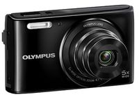 Olympus Stylus VG-180 16-Megapixel 5X 26mm Wide Optical Zoom 2.7 Inch LCD - Black