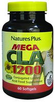 NaturesPlus Mega CLA 1200-1200 Conjugated Linoleic Acid, 60 Softgels - Natural Stimulant-Free Weight Loss Support Supplement, Fat Burner for Women & Men - Gluten-Free - 60 Servings