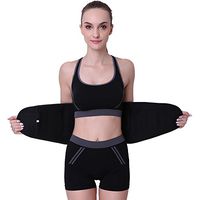 Waist Support Trimmer Belt Workout Exercise with Adjustable Wrap for Stomach and Back Support Extra Large - WSB28XL