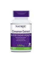 Natrol Cinnamon Extract Tablets 1,000mg 80 Count