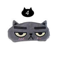 1PC 3D Cartoon Cute Travel Aid Sleep Rest Eye Shade Sleeping Mask Cover Soft Sleep Mask Aid Gift Makeup Eye Care Tools