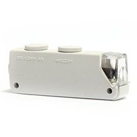 Skycoolwin Handheld 160x - 200x Pocket Microscope Magnifier loupe£¨White)