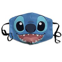 Mouth Cover - Cute Stitch Unisex Dustproof Earloop Washable Face Shield Mouth Cover
