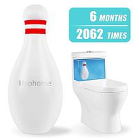 Haphome New Generation Toilet Bowl Cleaner，Natural Scrub-Free Automatic Toilet Cleaner … (White)