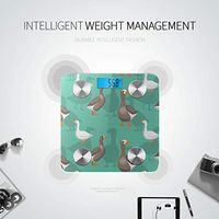 Beautiful Swan Cartoon Smart Weight Digital Scale Bluetooth Body Scale Scales Digital Weight Tracks 8 Key Compositions Analyzer Sync with Fitness Apps 400 Lbs