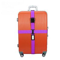 donfohy Travel longer tied me with luggage belt tied cross silicone packing tape tied with reinforcement travel