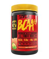 Mutant BCAA 9.7 Supplement BCAA Powder with Micronized Amino Energy Support Stack, 348g - Sweet Iced Tea