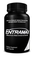 ENTRAMAX Natural Test Booster Formulated for Maximum Male Enhancement - 9 Powerful Ingredients Including Fenugreek, L-Arginine, Maca & Tribulus, 120 Capsules