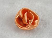 50pcs Satin Roses Sewing/Wedding/Appliques/DIY Lots U Pick (Bloodfang)