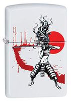 Zippo Samurai Girl Pocket Lighter