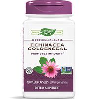Nature's Way Echinacea Goldenseal, 900 mg per serving, 180 Capsules