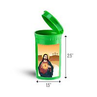 Jesus Christ Sunlight First Aid Case Pill Container ID 4445G