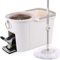 Rotate The Mop Bucket Home Lazy Hand Wash Automatic Drying Mop Bucket Drag The Bucket Rotate The Drag DELICATEWNN