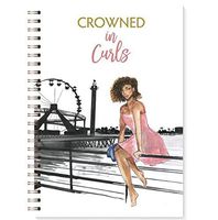 African American Expression - Wired Crowned in Curls J-197 Journals to Write in for Women