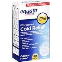 Equate Cold Relief Original Flavor Effervescent, 48 Tablets