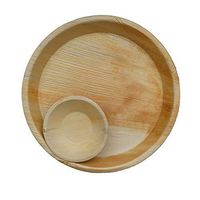 Elegant & Rustic Palm Leaf Plates - Heavy Duty Compostable Dinnerware for Picnic, Camping, Party, Wedding, Birthday, BBQ, - Biodegradable Disposable Plates (75 piece party pack)