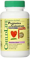 Child Life Essentials Probiotics+Colostrum Tabs 90 Chew