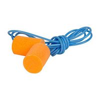 FirmFit Orange Corded Disposable Earplugs (100 Pairs/Box)