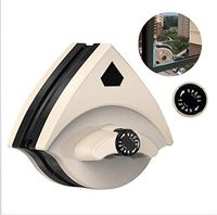 Washing Magnetic Glass, Double Side Magnetic Glass Cleaner, Wiper Adjustable Magnetic Double Glazing Washing Machine for Wiper