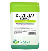 Lindens Olive Leaf Extract Tablets, (27000mcg Oleuropein Content Guaranteed)