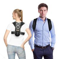 Posture Corrector for Women and Men - Upper Back Brace Clavicle Support Device for Thoracic Kyphosis - Adjustable Back Straightener & Providing Pain Relief from Neck, Shoulder & Back - FDA Approved