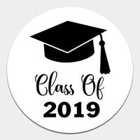 Oh Baby! Stickers & More 40 Class of 2019 Envelope Seals - Graduation Announcement Seals - Graduation Party Favor Labels