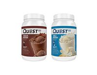 Quest Protein Powder 2-Pack: Vanilla and Chocolate (3 Pounds Each)