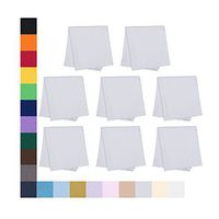 Eyeglass Cleaner Microfiber Cloth - Glasses Cleaner For All Gentle Surfaces, Touchscreens, Smartphones, Camera Lenses, LCD & HD Screens -Light Grey, 8 Pack- By OptiPlix