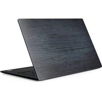 Skinit Decal Laptop Skin for XPS 13 9370 (2018) - Officially Licensed Originally Designed Charcoal Wood Design