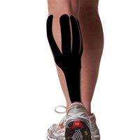 Spidertech Calf & Arch Spider Pre-Cut [Black]. Water-Resistant, Latex-Free and Easy to use. Preferred by Athletes. Reduce Pain and Inflammation, Help re-Train Muscles, Enhanced Performance.