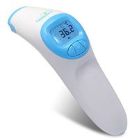 CCKARE Medical Forehead and Ear Thermometer,Infrared Digital Thermometer Suitable for Baby, Infant, Toddler and Adults with FDA and CE Approved