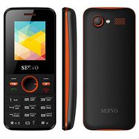 ZYSUS SERVO V8240 Mobile Phone, 1.77 inch, 1500mAh Battery, 21 Keys, Support Bluetooth, FM, MP3, GSM, Dual SIM, Russian Keyboard (Black +Orange) (Color : Color1)