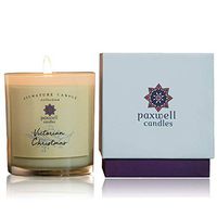 PAXWELL CANDLES Scented Candles - Victorian Christmas - Gift Sets For Women - 9 oz 50 Hour Burn Time - Aromatherapy - All Natural 100% Soy Wax - Relaxing and Calming Gift Boxed - Non-Toxic Fragrance