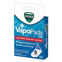 Vicks VapoPads VSP-19 Refill Pads, 6 count