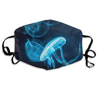 Face Mask Jellyfish Designer Cycling Half Face Earloop Dust Mask for Women